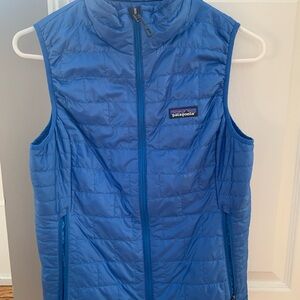 Patagonia Vibrant Blue Puffer Vest